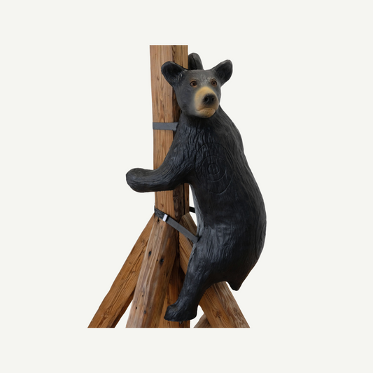 100355 Leitold Small Climbing Black Bear with lashing straps