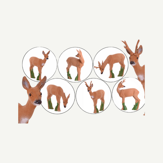 100443 IBB 3D Target deer group, big 3+3