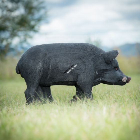 100999 Wildcrete 3D Target - Feral Pig Black