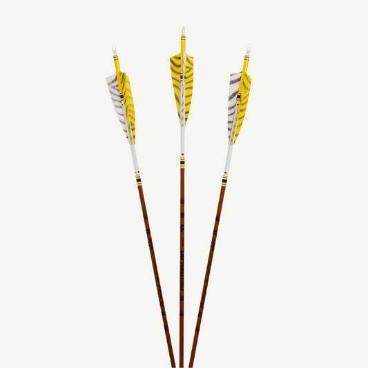 Bearpaw Custom Carbon Arrows 44486 Slim Line Bamboo Deluxe