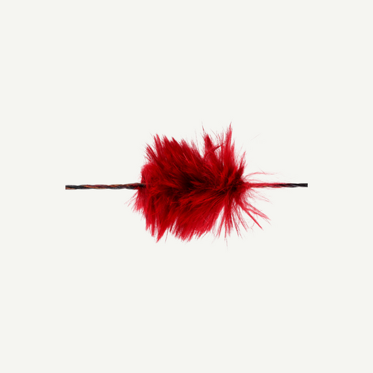70162 String Silencer Funny Puff red