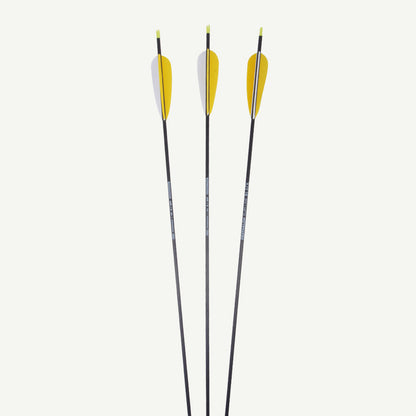 Penthalon Carbon Arrows Slim Line Black Natural Feathers Color Edition